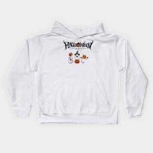 halloween night party Kids Hoodie